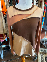 Load image into Gallery viewer, Ribbed Patchwork Top
