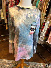 Load image into Gallery viewer, Tie Dye Contrast Top
