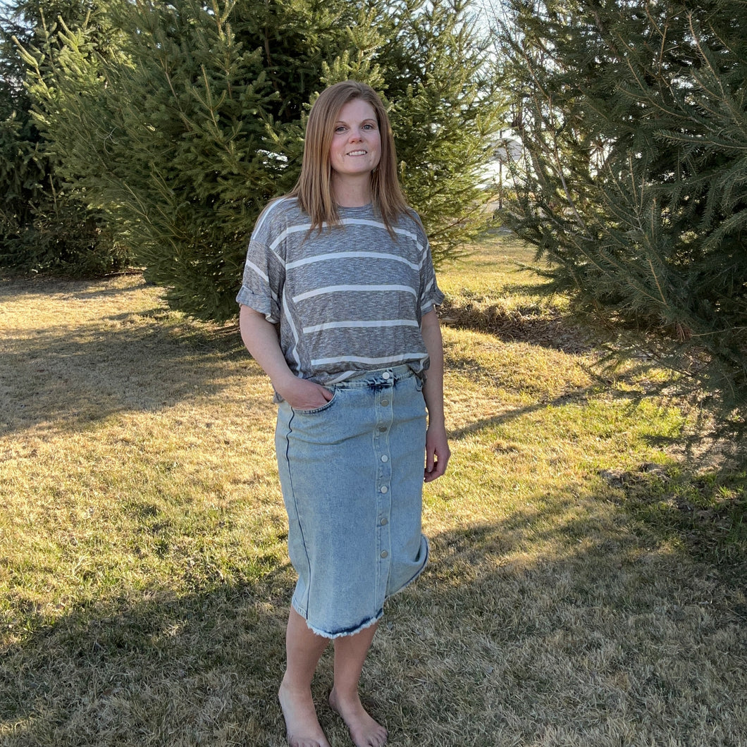 Denim Skirt