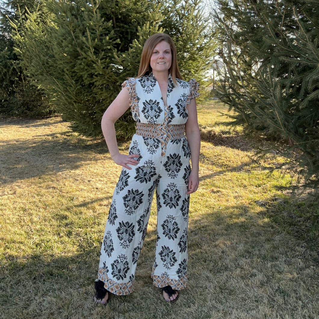 Boho Linen Jumper