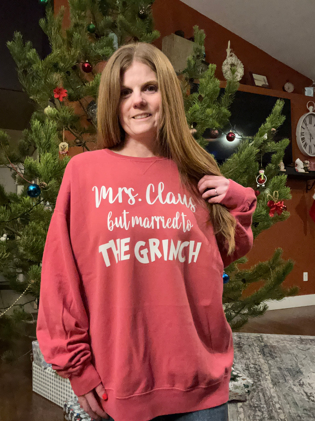 Mrs Claus Funny Sweatshirt