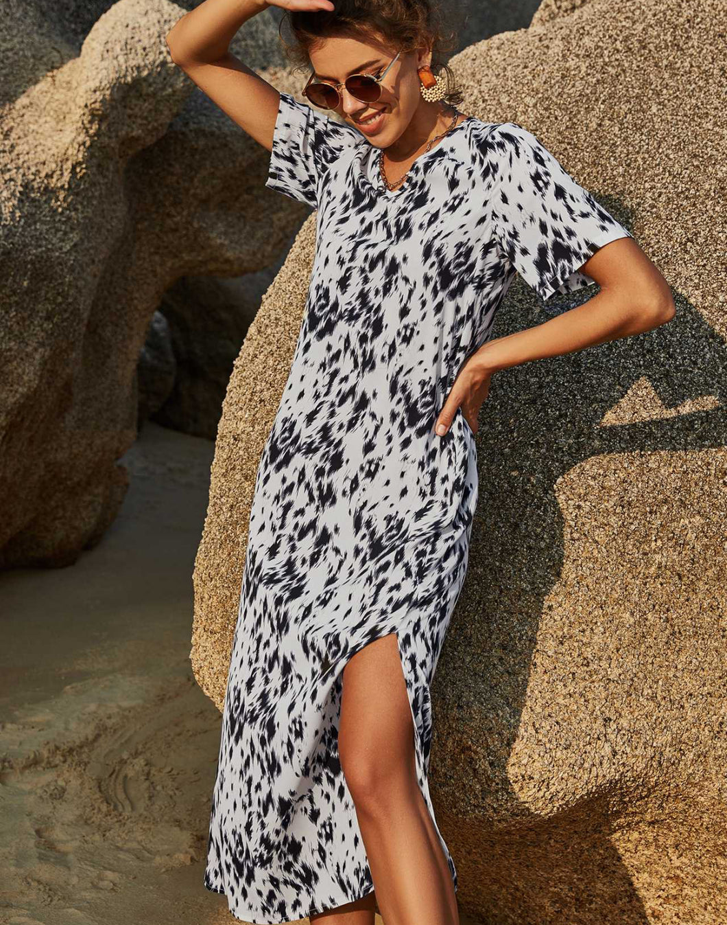 Black and White Maxi