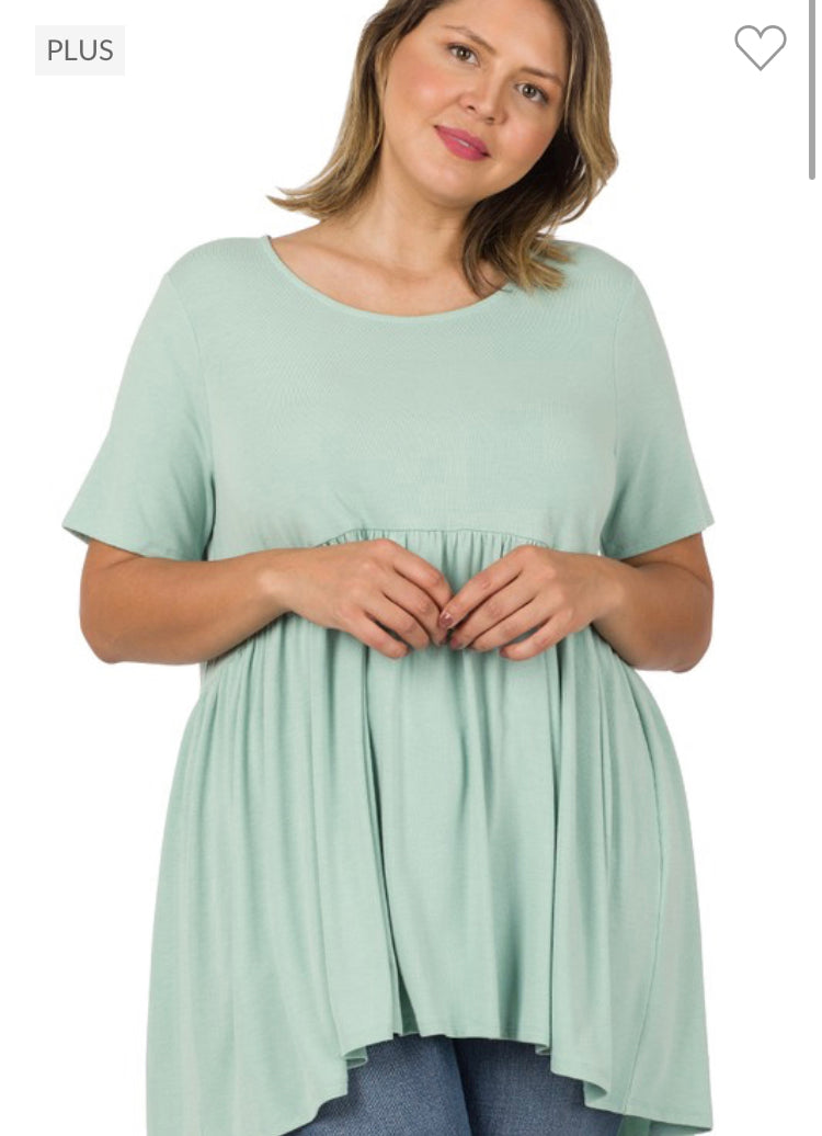 Light Green Babydoll