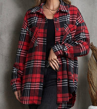 Load image into Gallery viewer, Red Plaid Flannel
