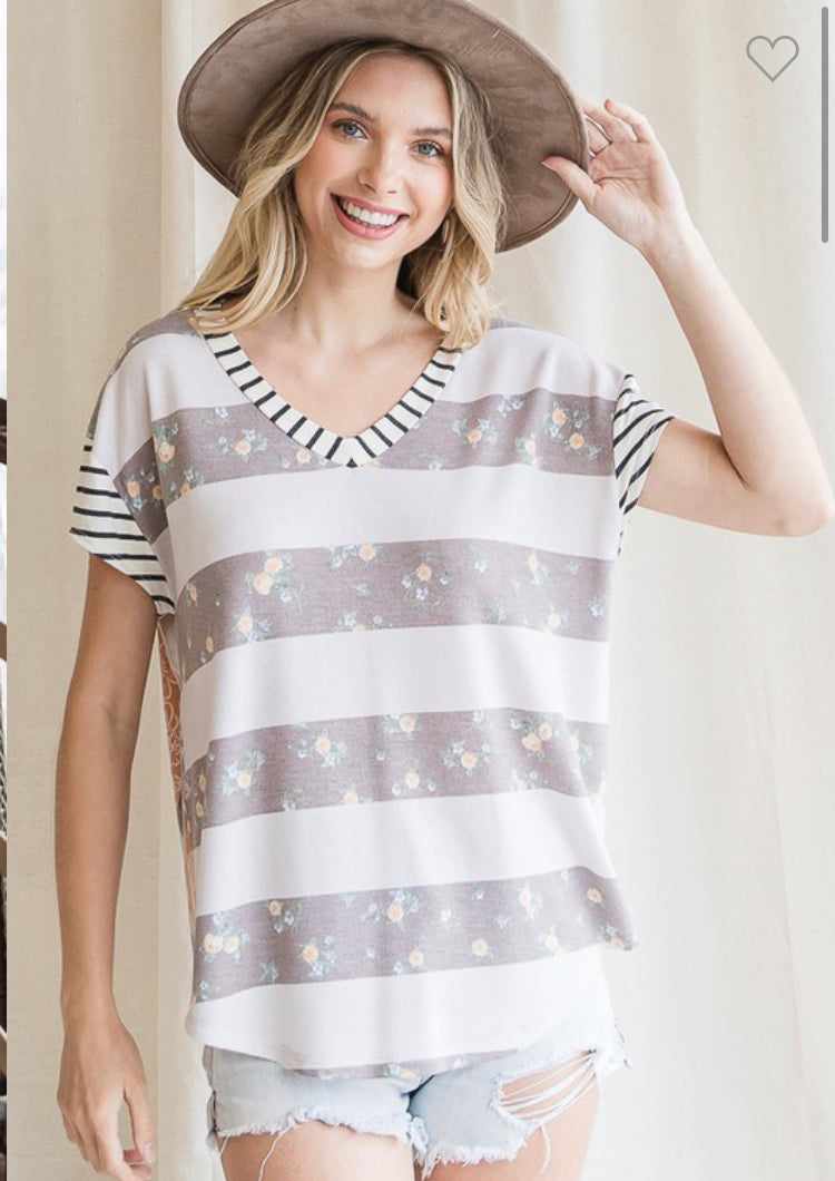 Vintage Mocha Top