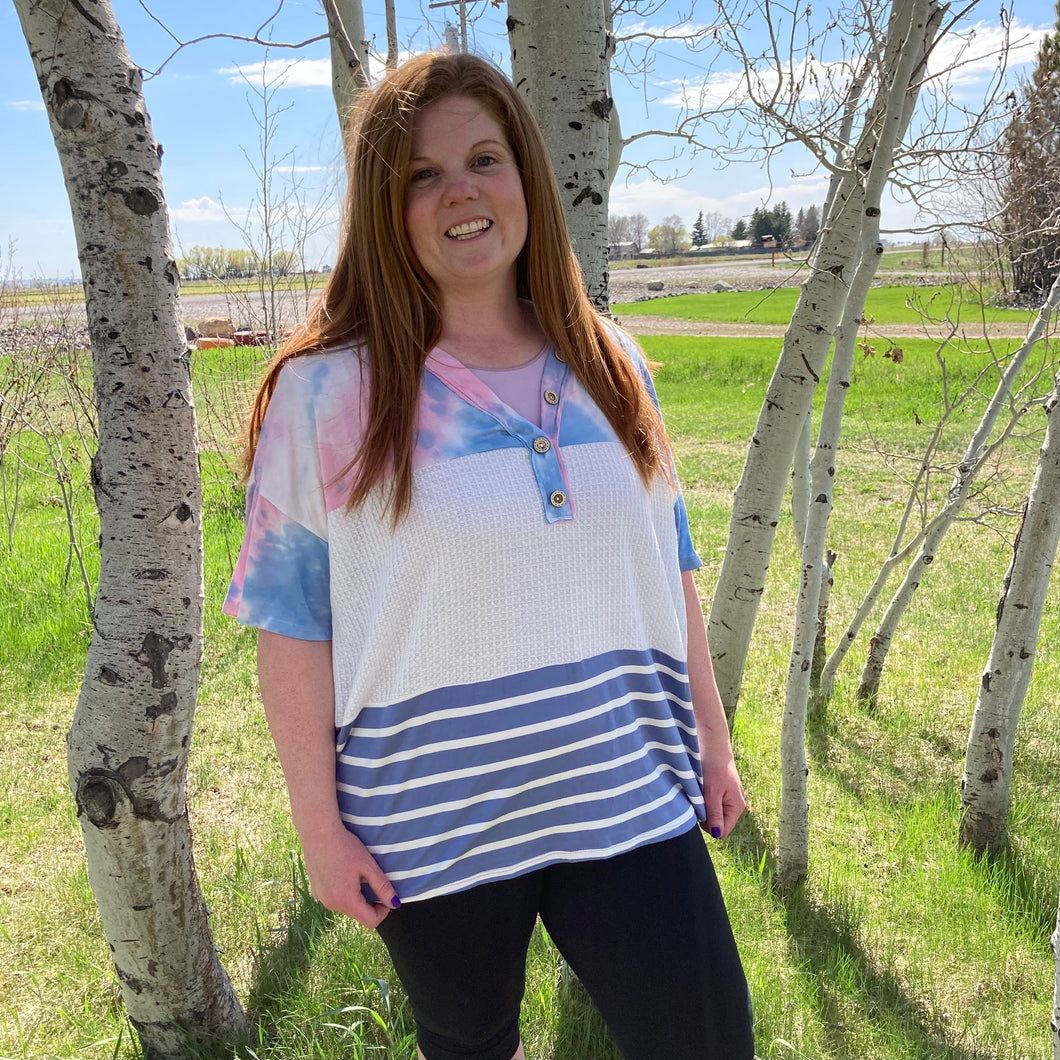 Tie Dye N Stripes
